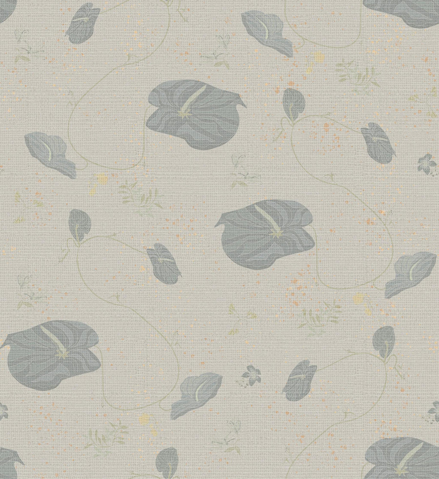 New! Anthurium Waltz Grasscloth Multi Wallpaper in Dillon