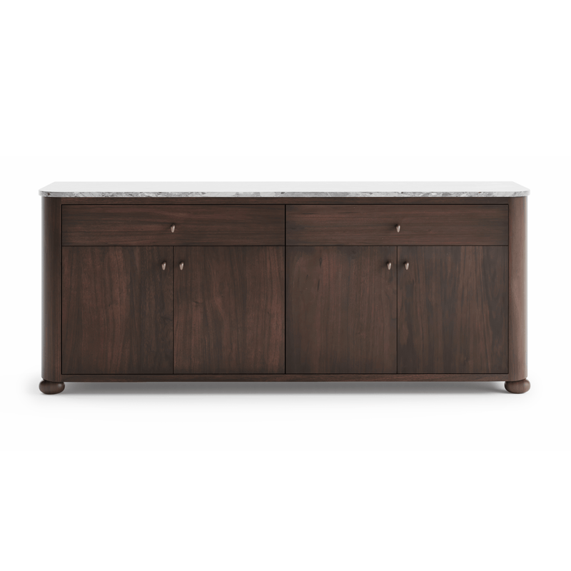 Furniture Collection styling ideas with Alma Credenza with Marble by August Abode