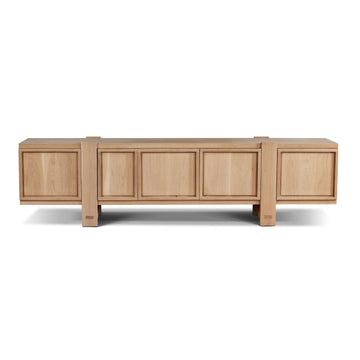 Furniture Collection styling ideas with Lake Credenza in White Oak by August Abode