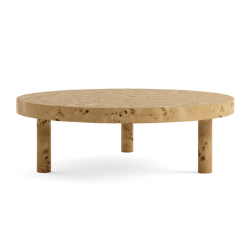 Furniture Collection styling ideas with Carlton Coffee Table in Mappa Burl Wood by August Abode